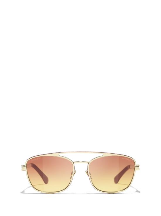 26FW 샤넬 선글라스 CH4290Q C41814 PALE GOLD