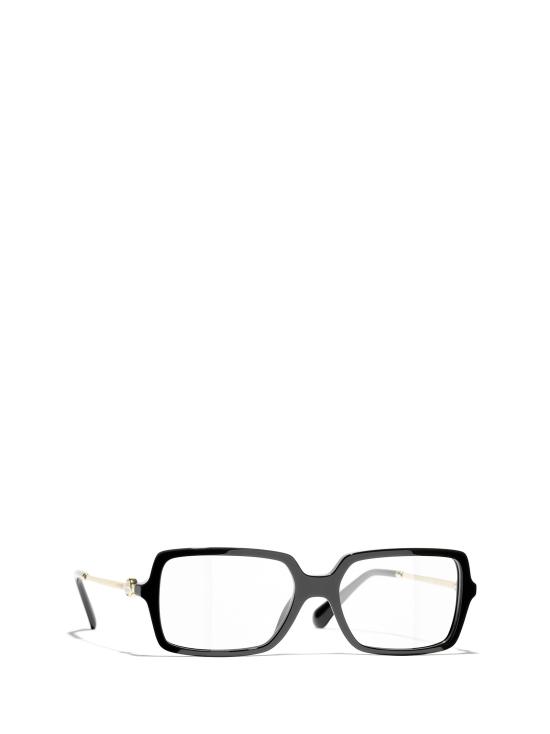 26FW 샤넬 안경 CH3487 C622 BLACK - CHANEL