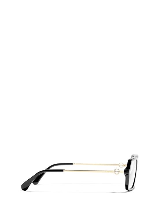 26FW 샤넬 안경 CH3487 C622 BLACK - CHANEL