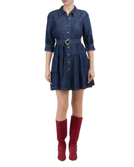  샹크 아 세트 데님 원피스 Cinq A Sept 오필리아 드레스 메르