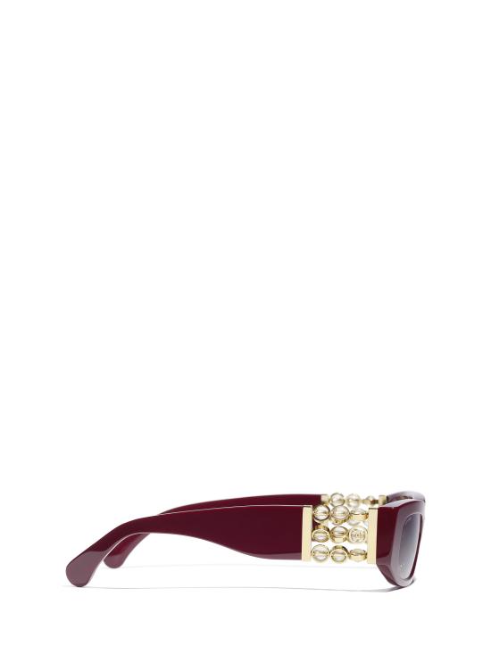 26FW 샤넬 선글라스 CH5544 1802S1 BURGUNDY - CHANEL