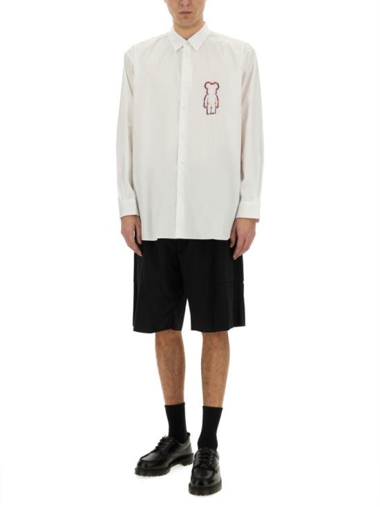 25SS 꼼데가르송 긴팔 셔츠 FO B037 1 White - COMME DES GARCONS