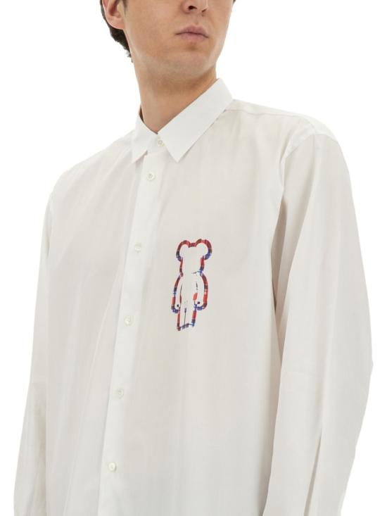 25SS 꼼데가르송 긴팔 셔츠 FO B037 1 White - COMME DES GARCONS