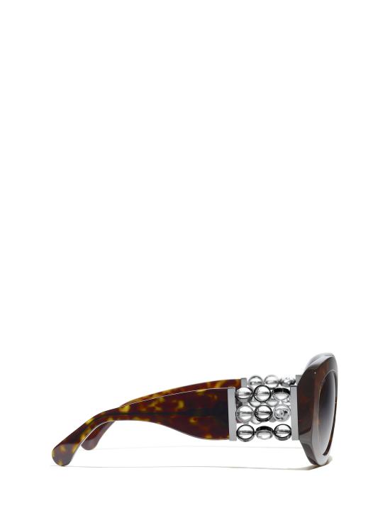 26FW 샤넬 선글라스 CH5543 C714S5 DARK HAVANA - CHANEL