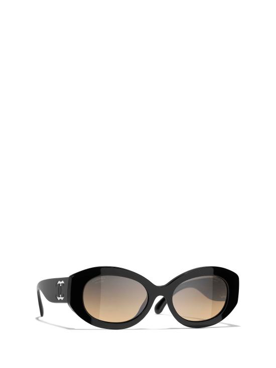 26FW 샤넬 선글라스 CH5528 C501W1 BLACK - CHANEL