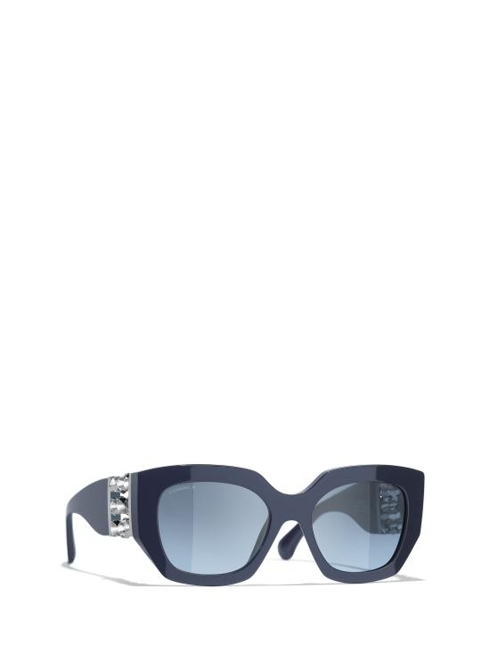 26FW 샤넬 선글라스 CH5545 1462S2 DARK BLUE - CHANEL