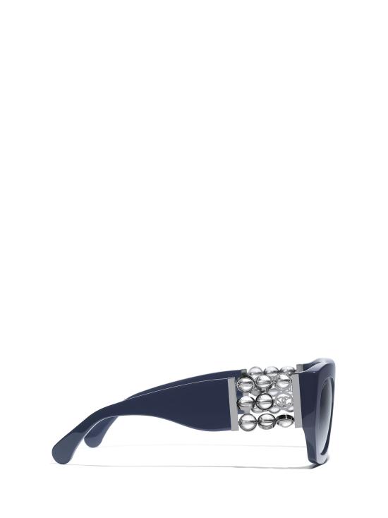 26FW 샤넬 선글라스 CH5545 1462S2 DARK BLUE - CHANEL