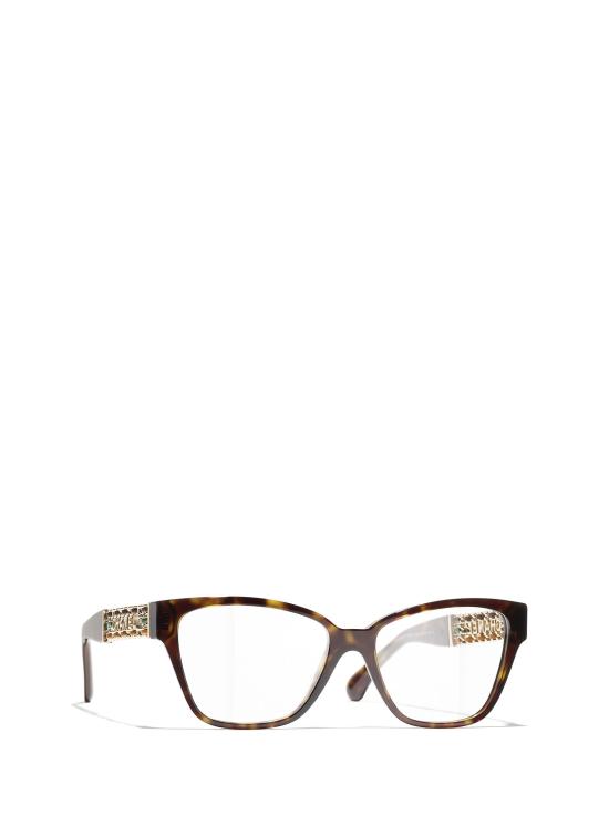 26FW 샤넬 안경 CH3485Q C714 DARK HAVANA - CHANEL