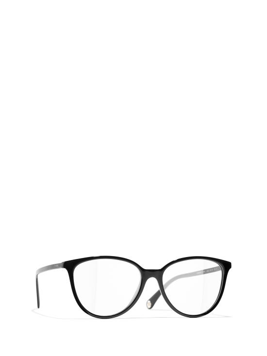 26FW 샤넬 안경 CH3446 C622 BLACK GOLD - CHANEL