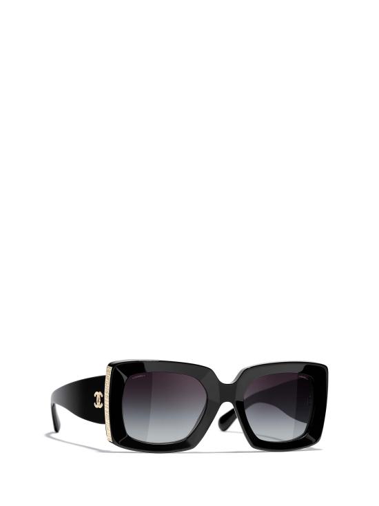 26FW 샤넬 선글라스 CH5435 C622S6 BLACK GOLD - CHANEL