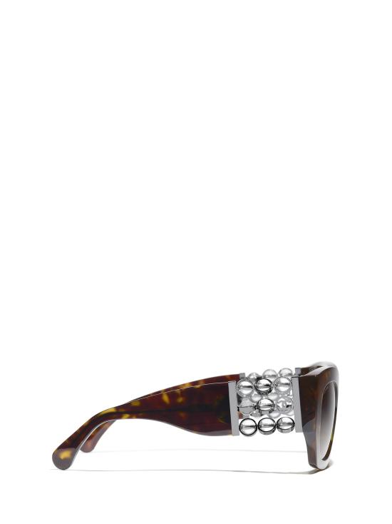 26FW 샤넬 선글라스 CH5545 C714S5 DARK HAVANA - CHANEL