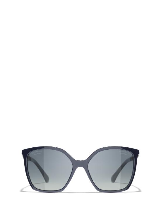 26FW 샤넬 아세테이트 카프스킨 선글라스 CH5546Q 1462K4 BLUE VENDOME