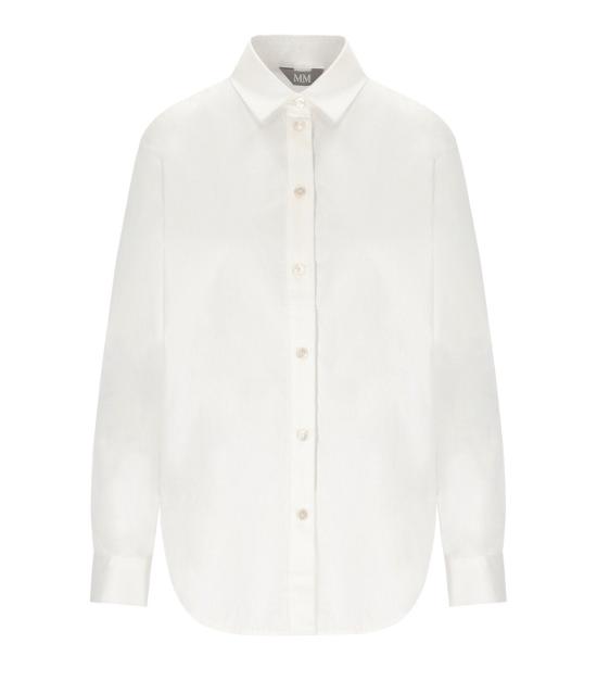 25FW 막스마라 셔츠 2526116027600 001 40 White