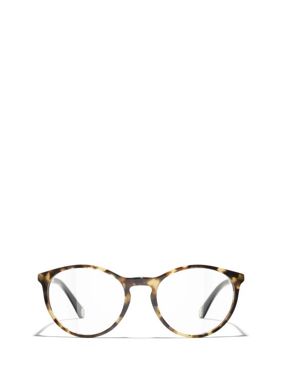 26FW 샤넬 안경 CH3413 1770 HAVANA YELLOW SPOTTED