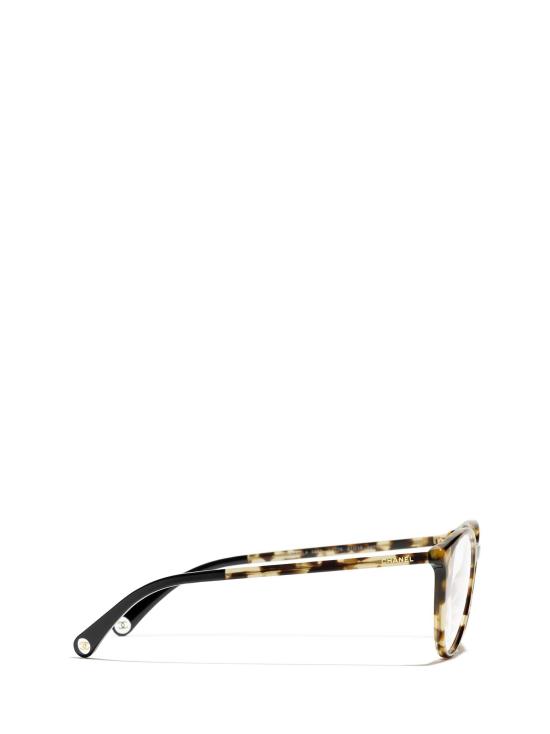 26FW 샤넬 안경 CH3413 1770 HAVANA YELLOW SPOTTED - CHANEL