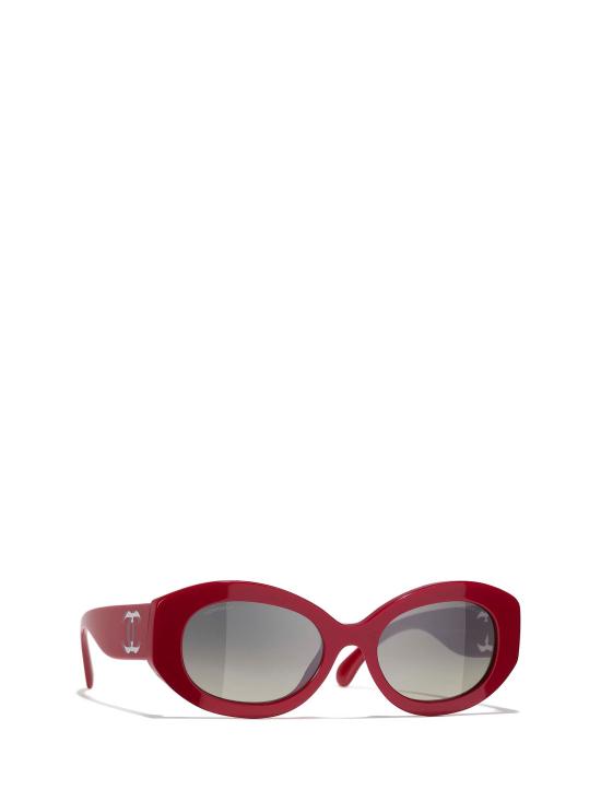 26FW 샤넬 선글라스 CH5528 175971 RED - CHANEL
