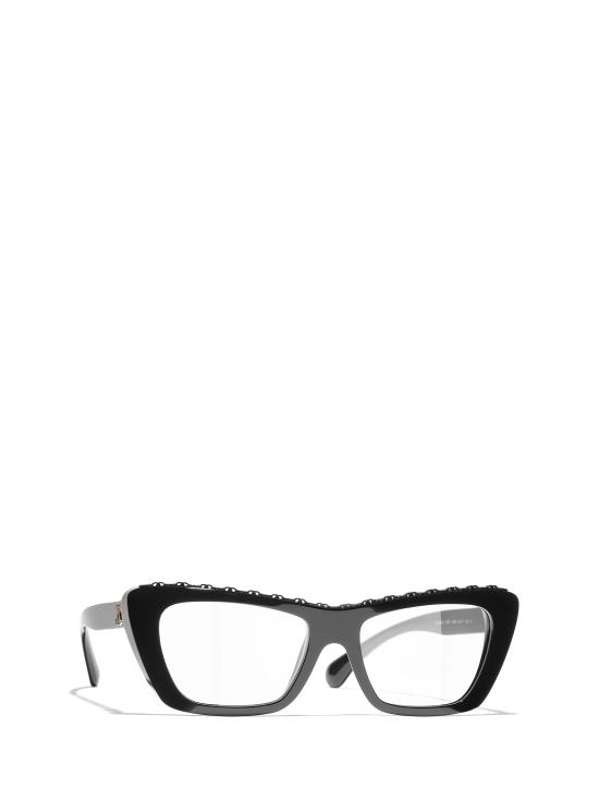 26FW 샤넬 안경 CH3480 C888 BLACK - CHANEL