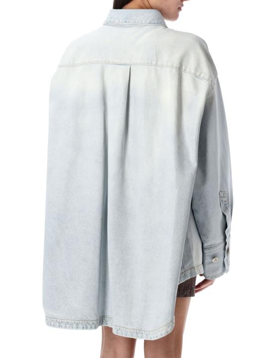 25SS 디 아티코 데님 자켓 250WCB00068D085SS Blue - THE ATTICO