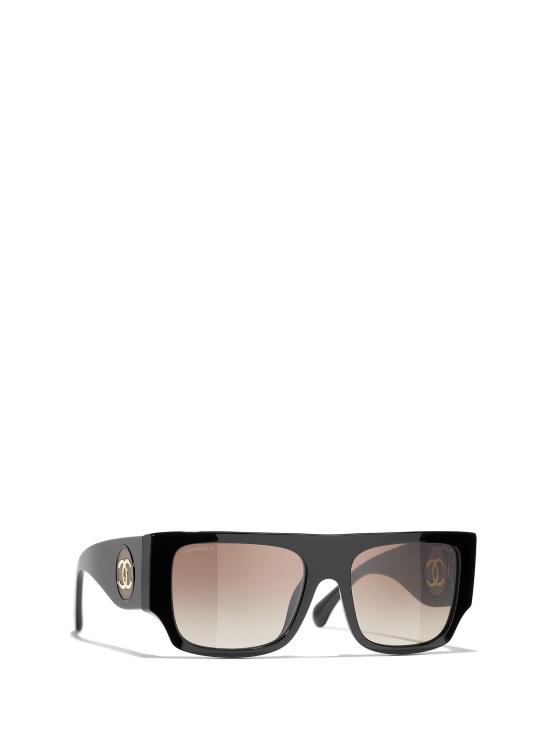 26FW 샤넬 선글라스 CH5549 C622S5 BLACK - CHANEL