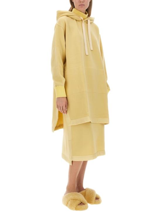  질샌더 후드 티셔츠 J40GU0106 J20080263 Yellow - JIL SANDER