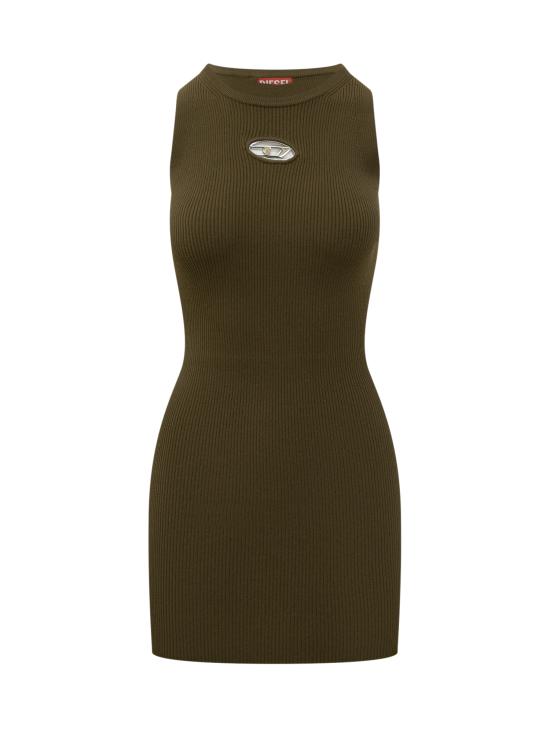 25FW 디젤 미디 원피스 A174490DLAX 5FP MARRONE