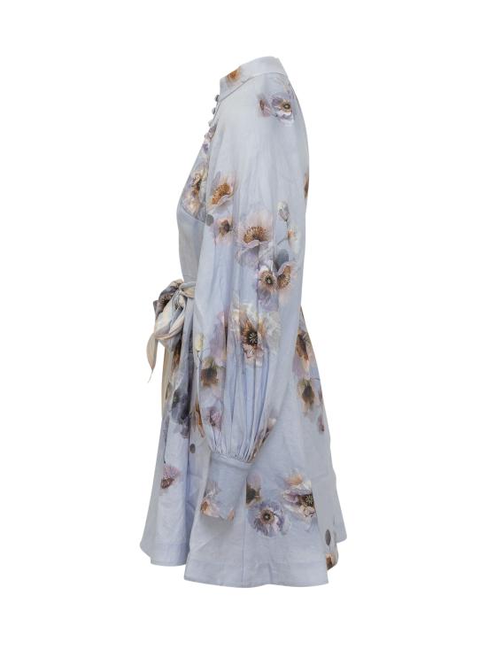 25FW 짐머만 미디 원피스 3970DF251 LILPP LILAC POPPY - ZIMMERMANN