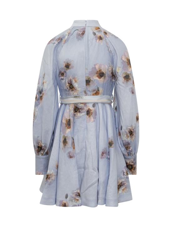 25FW 짐머만 미디 원피스 3970DF251 LILPP LILAC POPPY - ZIMMERMANN