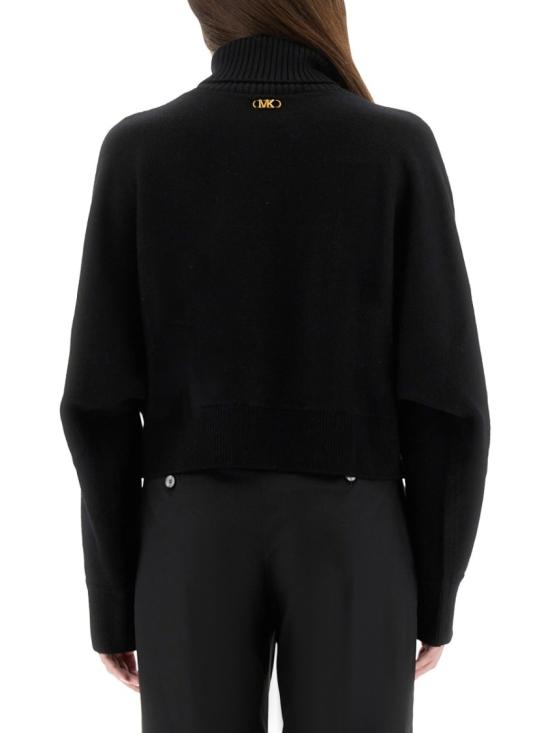25FW 마이클 코어스 터틀넥 MT5617UF2G 001BLACK Black - MICHAEL KORS