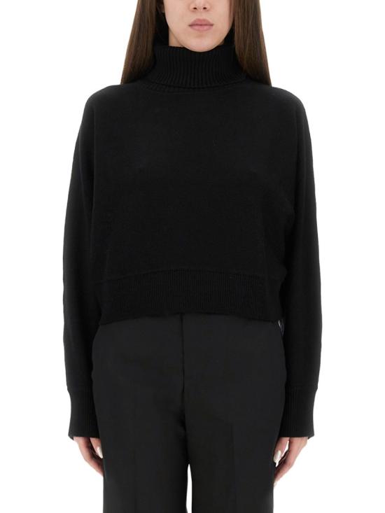 25FW 마이클 코어스 터틀넥 MT5617UF2G 001BLACK Black