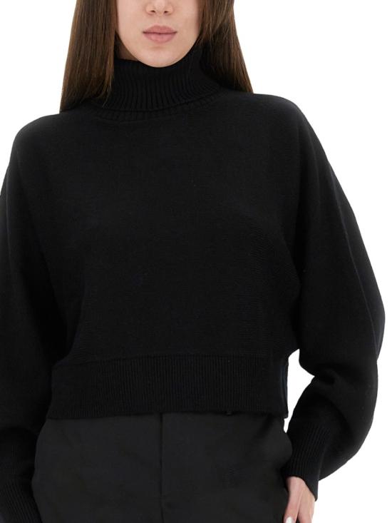 25FW 마이클 코어스 터틀넥 MT5617UF2G 001BLACK Black - MICHAEL KORS