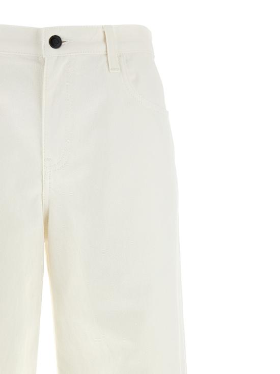 26SS 더로우 데님 팬츠 6525SW1493WHT White - THE ROW