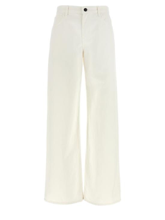 26SS 더로우 데님 팬츠 6525SW1493WHT White