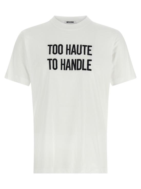 25FW 모스키노 탑 J070454411001 White