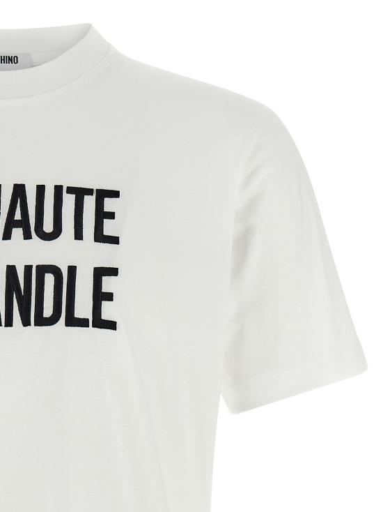 25FW 모스키노 탑 J070454411001 White - MOSCHINO