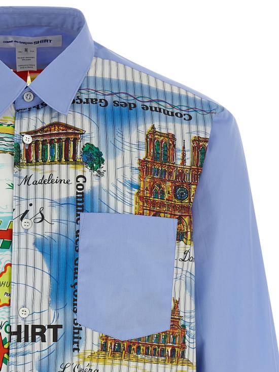 25FW 꼼데가르송 긴팔 셔츠 FPB061W251 Multicolor - COMME DES GARCONS