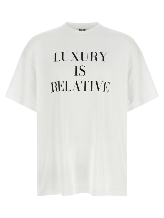 25FW 모스키노 탑 A070154421001 White