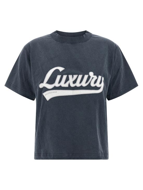 25FW 발렌시아가 탑 850990TTVB68593 Blue