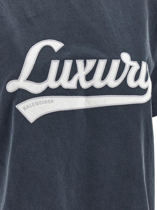 25FW 발렌시아가 탑 850990TTVB68593 Blue - BALENCIAGA