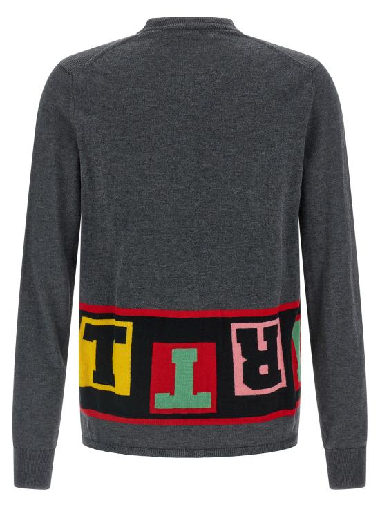 25FW 꼼데가르송 스웨터 FPN001W253 Gray - COMME DES GARCONS