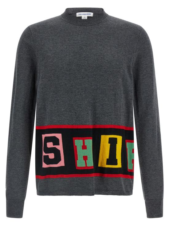 25FW 꼼데가르송 스웨터 FPN001W253 Gray