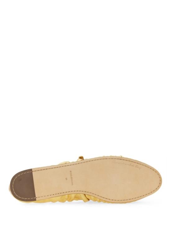 돌체앤가바나 Nappa mordore 플랫 슈즈 CB0222 A101680997 Gold - DOLCE & GABBANA