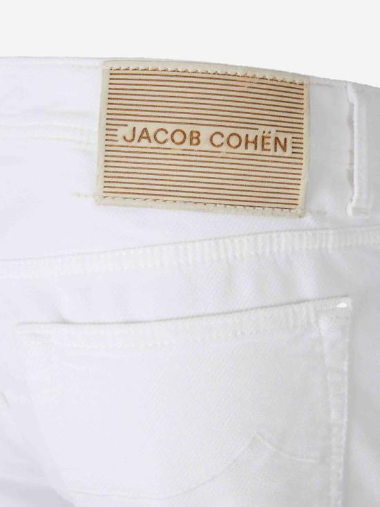 25FW 야콥코헨 스트레이트 팬츠 JUM QE004 BARD A00OPTICAL WHITE - JACOB COHËN