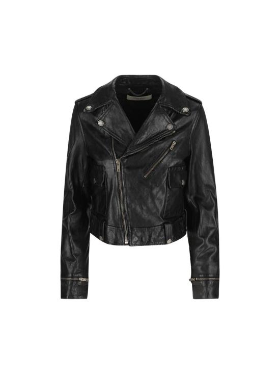 25SS 골든구스 바이커 자켓 GWP02137P00119590100 P25 Black