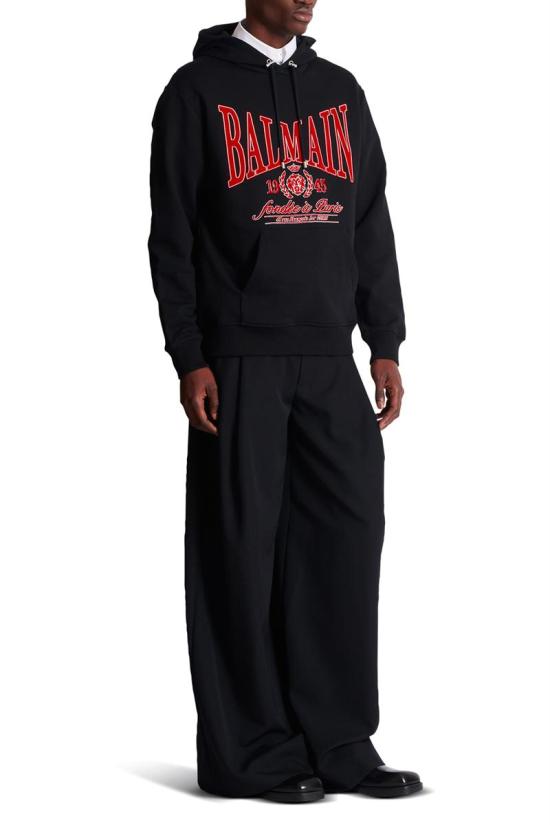 25FW 발망 스웨터 FH0JT047GF25EGC NOIR - BALMAIN