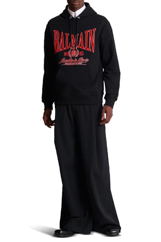 25FW 발망 스웨터 FH0JT047GF25EGC NOIR - BALMAIN