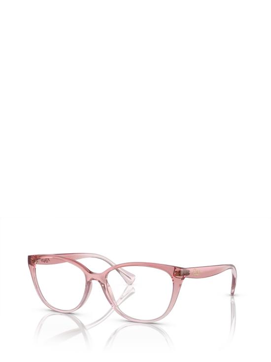 26FW 랄프 로렌 안경 RA7135 6125 SHINY TRASPARENT PINK - RALPH LAUREN