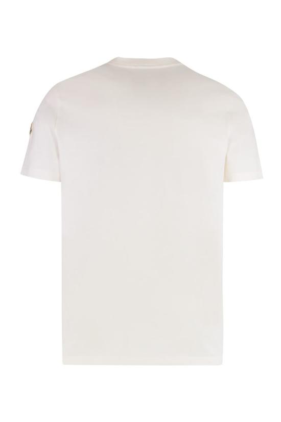 25FW 몽클레어 반팔 티셔츠 K20918C0005789AZ9 034 WHITE - MONCLER