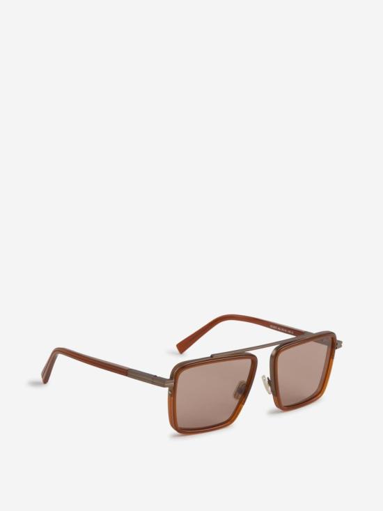 25FW 에르메네질도제냐 안경 EZ027257 48JBrown BROWN - ERMENEGILDO ZEGNA