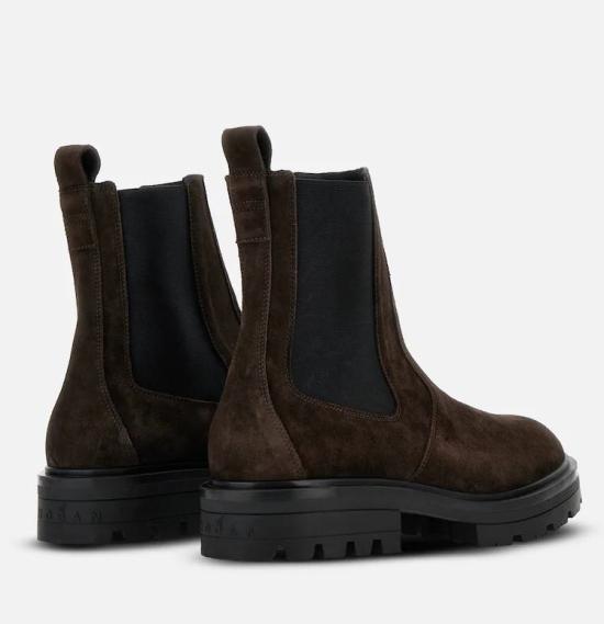 25FW 호간 부츠 HXM6730FM60BYES808S808 BROWN - HOGAN