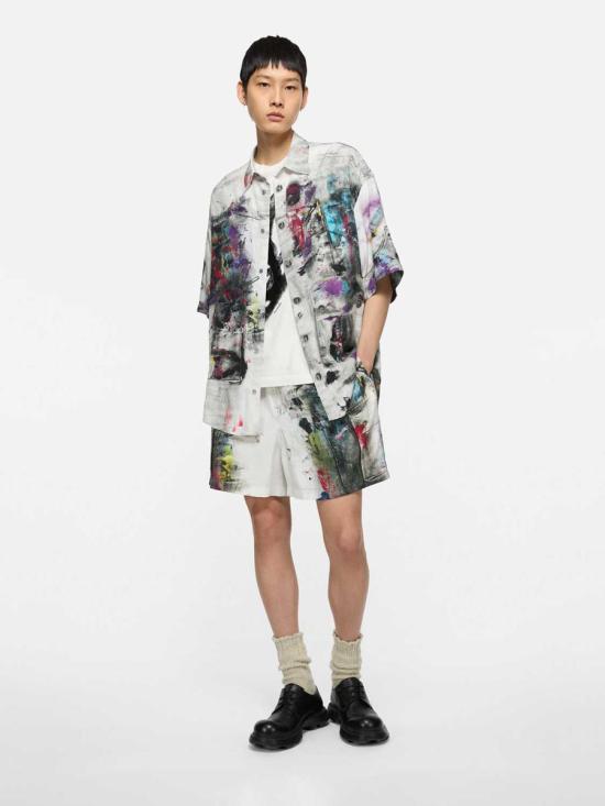 25FW 아크네 스튜디오 숏팬츠 FN MN SHOR000291 BHOBHO Beige - ACNE STUDIOS